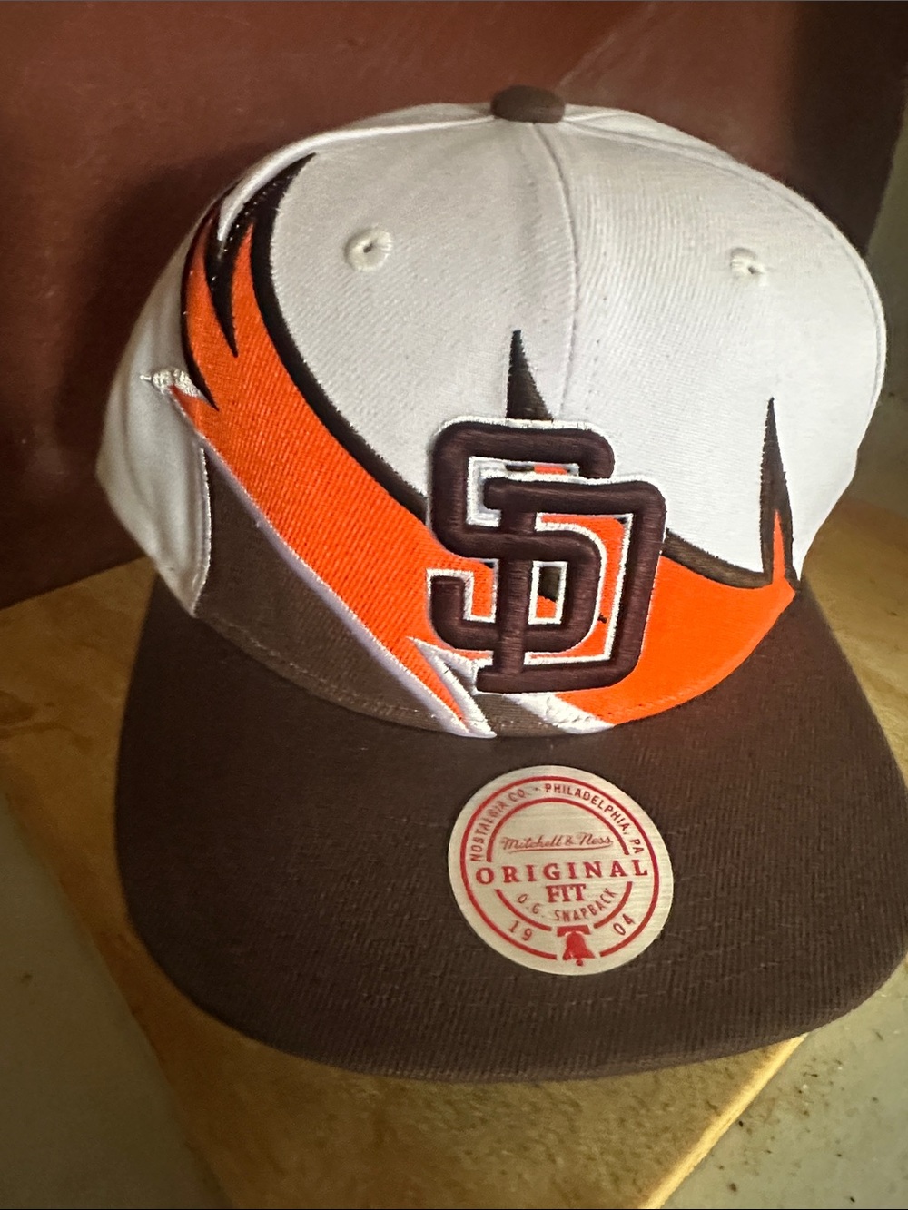 San Diego Padres MLB Baseball snapback hat cap new wave runner retro style